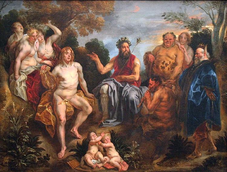 Jacob Jordaens The Judgement of Midas Spain oil painting art